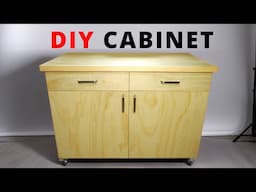 Easy DIY Plywood Cabinet - Make it Yourself! | Woodworking