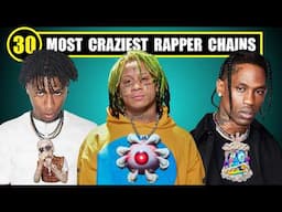 30 MOST CRAZIEST RAPPER CHAINS 💎 ( Custom Diamond Chains ) 💎 PART 1