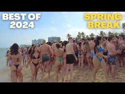 Spring Break Fort Lauderdale Beach BEST of 2024 Compilation 🏖️ (3 Hours) 4K