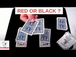 ESP Red Or Black Card Trick Performance and Tutorial