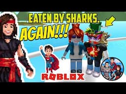 Escaping Sharks with Little Bubs: Roblox Vault Adventures!