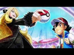 Ash vs Cynthia final #ash #cynthia #pokemon