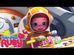 When the Moon was Missing // Trouble in a Bubble | Rainbow Ruby - WildBrain | Movies for Kids