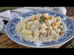 Pronti in 5 minuti: GNOCCHETTI AL GORGONZOLA E NOCI- La cucina di Rita