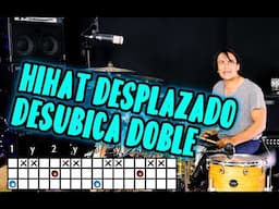 Hihat desplazado Doble QUE DESUBICA.