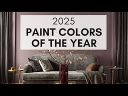 2025 Paint Colors of the Year