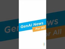 🔥GenAI Latest News | Latest AI Innovations & Updates | ChatGPT | DeepSeek AI #generativeai #shorts