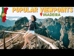 Panoramic VIEWPOINTS in Madeira, Portugal: Best things to do in Madeira (Pico do Areeiro incl.)