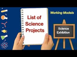 List of Science Projects 2025 || Science working models || Best projects for science exhibition