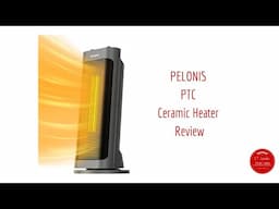 PELONIS 16 inch PTC Ceramic Heater review