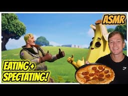 OG Fortnite ASMR | Eating Pizza & Spectating!