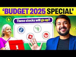 Best Stocks to Buy Before 1st FEB 🔥 | BUDGET 2025 Stocks | Harsh Goela