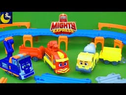 NEW Mighty Express Train Toys! Mission Train Station Track Set Unboxing Toy Video Episode for Kids!