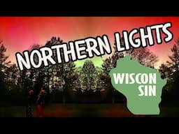 Crazy Northern Lights in Northern Wisconsin October 10, 2024