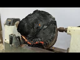 Woodturning  Turn A Burning Piece Of Wood Into A Work Of Art With A Wood Lathe