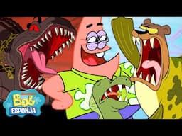 O Show do Patrick Estrela | Todos os Animais de O Show do Patrick Estrela! 🐌 | Bob Esponja