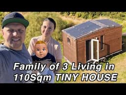 We Built an Off-Grid Tiny House to Travel Full-Time - TINY HOUSE Tour & Reality