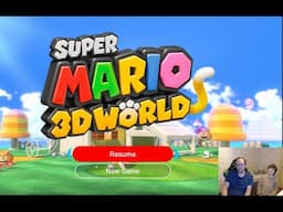 Endy & Ted spelar Super Mario 3D World - 1