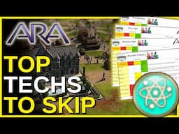 ARA History Untold | Top Techs to Skip, all Technologies of Act 1🔬🔍| Tips & Video guide