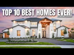 Top 10 Best Luxury Homes I've Toured... OF ALL-TIME!