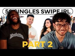 3mSquad Reacts to 50 singles speed date in front of strangers vs 1! (Part 2)