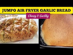 2 Air fryer Garlic Bread Recipes to make at Home.Easy Recipe for Big Air fryer Sizes only. 😄😄