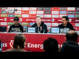 21. Spieltag | FCE - SGD | Pressekonferenz nach dem Spiel