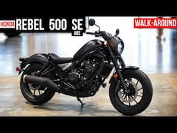 2021 Honda Rebel 500 SE ABS Cruiser / Bobber Motorcycle Walkaround | CMX500