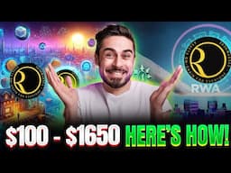 RWA Crypto Coins 🚀Turn $100 into $1,650 with RWACoin – Top RWA Crypto to Buy Now!