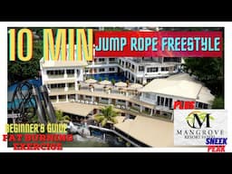 10min jumping rope exercise (Freestyle)|Subic Edition (watch 'til the end)