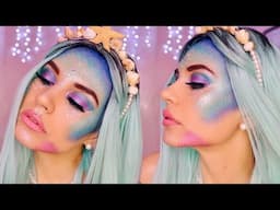 MAQUILLAJE DE SIRENA ♡ MERMAID HALLOWEEN MAKEUP ♡ Andy Santana