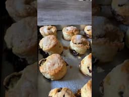 Scones de arándanos