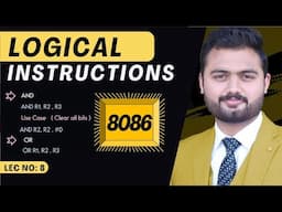 Logical Instructions (8086 microprocessor) | Computer Architecture and Organization