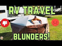 MIND-BLOWING RV Travel Mistakes Exposed