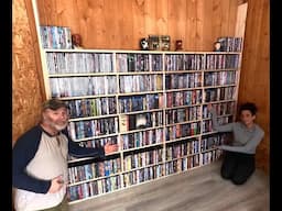 DVD/Blu-ray Shelf Build!  Fighting Back! We've Dropped All Of Our Streaming Services.