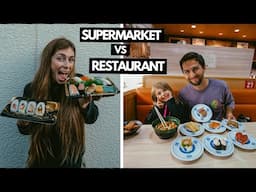 Sushi Train vs. Supermarket Sushi