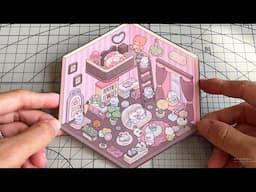 [ASMR] DIY Rabbit Bedroom with scene sticker 3D