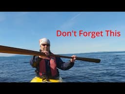 Simple way to avoid wrist pain | sea kayaking