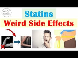 Statins Weird Side Effects (Skin, Hormonal, Psychiatric) & Why They Occur