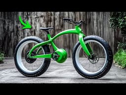 30 Weirdest Electric Bikes That Will Blow Your Mind!