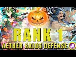 RANK 1!! This is HALLOWEEN! (Chaos Season Aether Raids Defense #25)