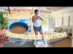 Pregnant Morning Routine | Healthy Meals and Workout Routine