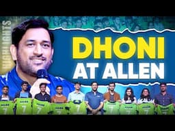 MS Dhoni at ALLEN | Complete Highlights & Epic Moments! #DhoniAtALLEN