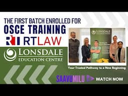 OSCE TRAINING | RT LAW ENROLMENT WITH LONSDALE|SAAVUMILU|NEW ZEALAND|