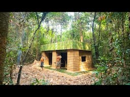 The Secret How We Build the MOST AMAZING Modern Bamboo Villa by Ancient Skills ep01