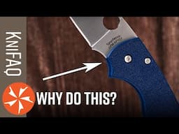 KnifeCenter FAQ #201: Are Finger Choils Worthless?