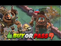 BUY OR PASS STEAMPUNK MACHINE SKIN IN CLASH OF CLANS