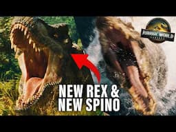 3 SPINOSAURUS, MOSA & T. REX REVEALED + Shocking News! | Jurassic World Rebirth NEW Images