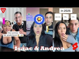 Funny Isaac and Andrea Shorts 2025 | Isaac and Andrea TikTok Games 2025