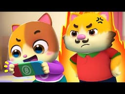 Don't Get Too into the Game | Healthy Habits | Safety Rules | Kids Cartoon | Mimi and Daddy